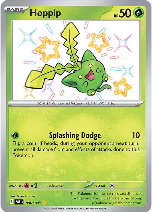 096/091 - Hoppip Baby Shiny - Paldean Fates - Pokemon TCG