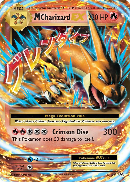 013/108 - M Charizard Ex - Evolutions - Pokemon TCG