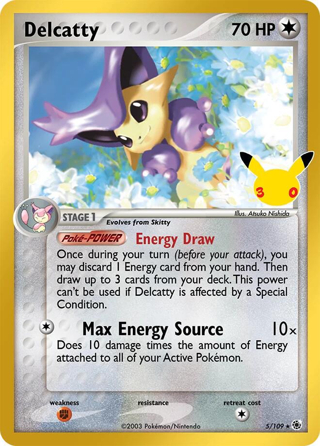 5/109 - Delcatty Classic Collection - 30th Celebration - Pokemon TCG