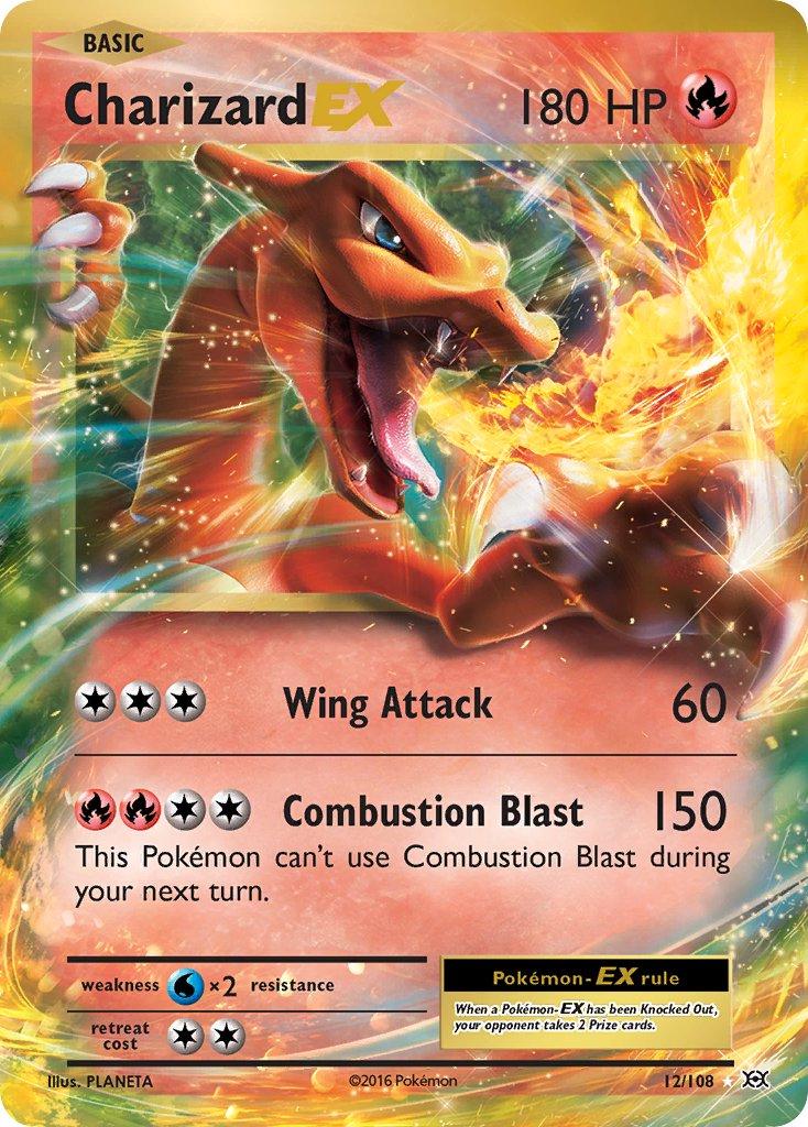 012/108 - Charizard Ex - Evolutions - Pokemon TCG