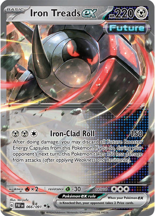 066/091 - Iron Treads EX - Paldean Fates - Pokemon TCG