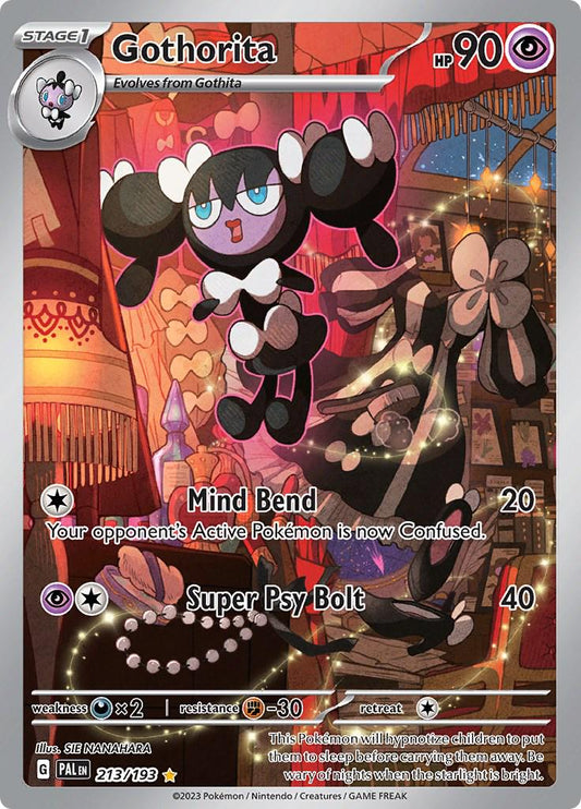 213/193 - Gothorita Illustration Rare - Paldea Evolved - Pokemon TCG