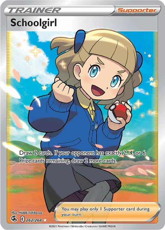 262/264 - Schoolgirl - Fusion Strike - Pokemon TCG