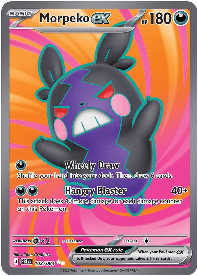 102/084 - Morpeko - Pitch Black - Pokemon TCG