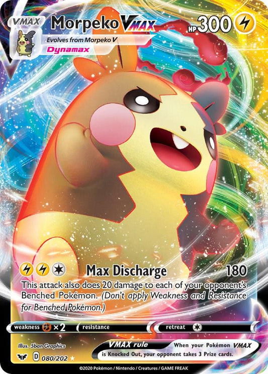 080/202 - Morpeko Vmax - Sword & Shield - Pokemon TCG