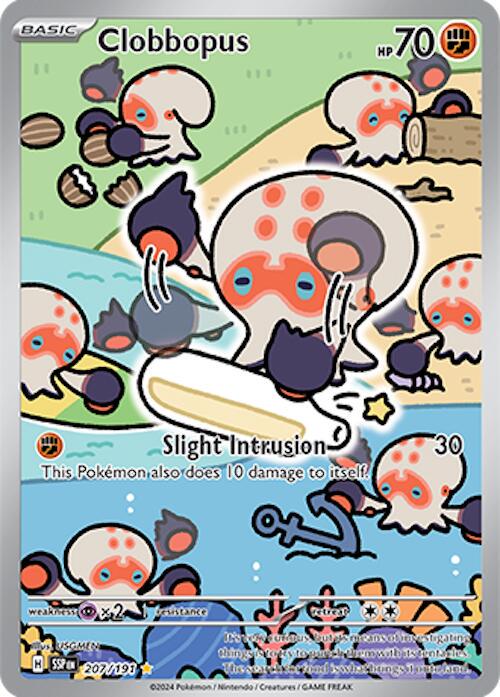 207/191 - Clobbopus - Surging Sparks - Pokemon TCG