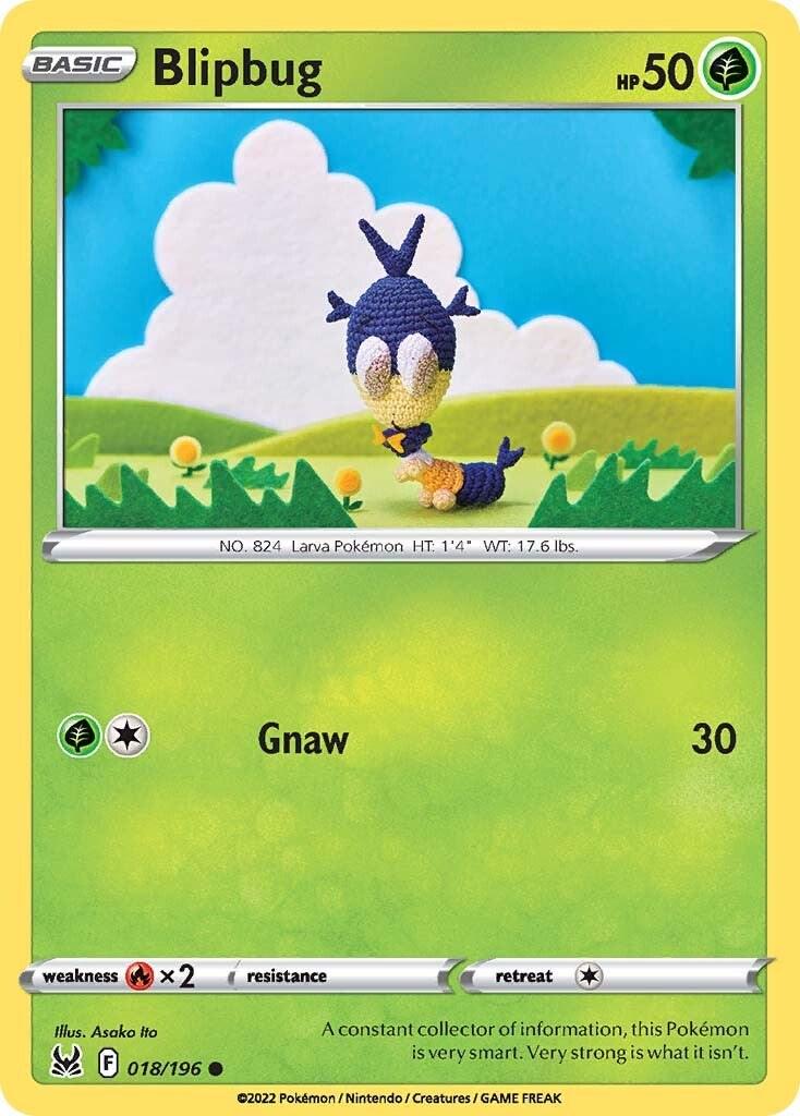 018/196 - Blipbug Reverse Holo - Lost Origin - Pokemon TCG