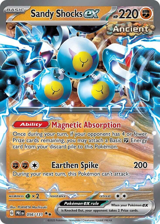 056/131 - Sandy Shocks EX - Prismatic Evolutions - Pokemon TCG