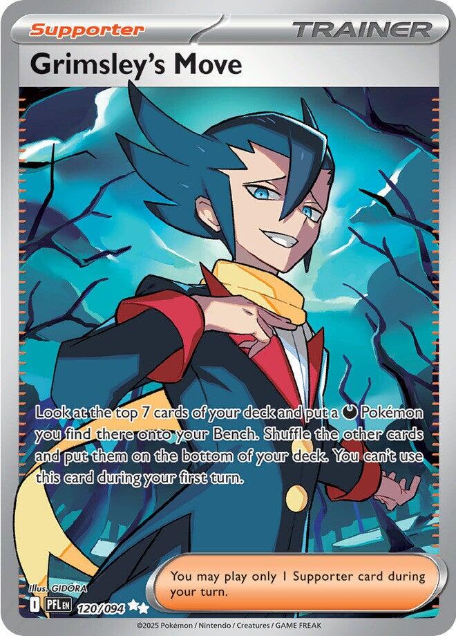 120/094 - Grimsley's Move - Phantasmal Flames - Pokemon TCG