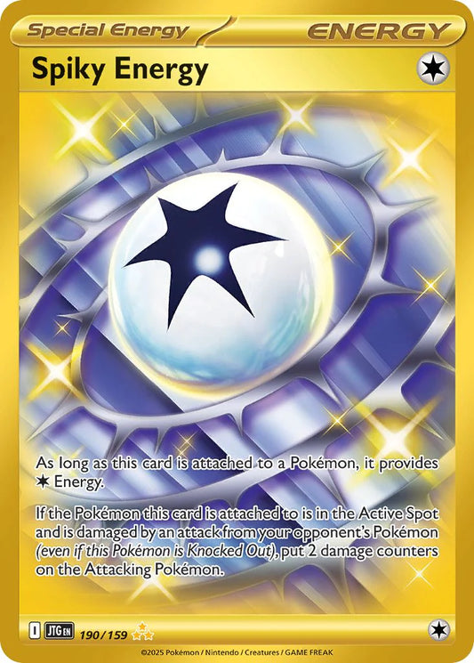 190/159 - Spiky Energy - Journey Together - Pokemon TCG