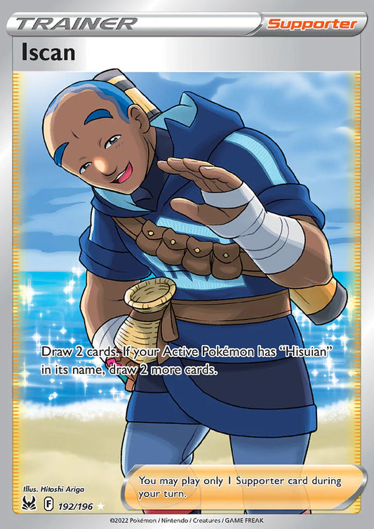 192/196 - Iscan Trainer - Lost Origins - Pokemon TCG