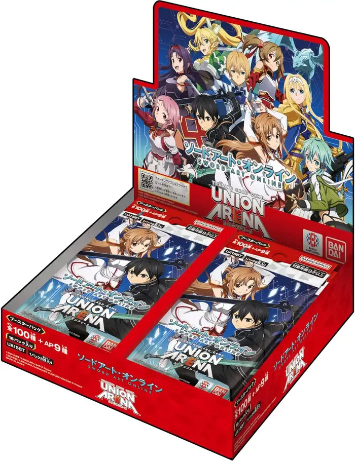 [Pre Order - ETA 31/8] Union Arena - Sword Art Online Booster Box - Japanese TCG