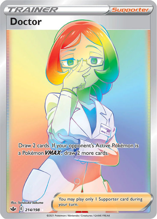 214/198 - Doctor Rainbow - Chilling Reign - Pokemon TCG