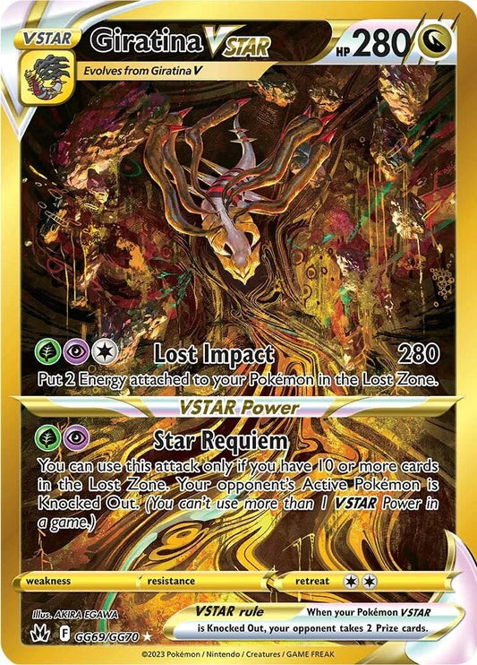 GG69/GG70 - Giratina Vstar - Crown Zenith - Pokemon TCG Galarian Gallery