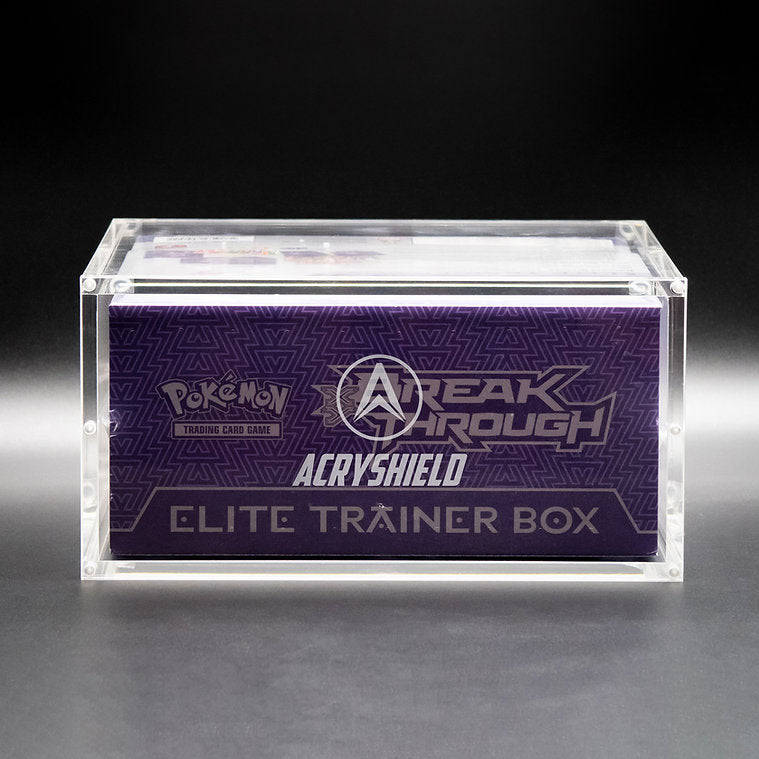 Pokemon Elite Trainer Box Acrylic Display Case - Acryshield [Coming Soon]