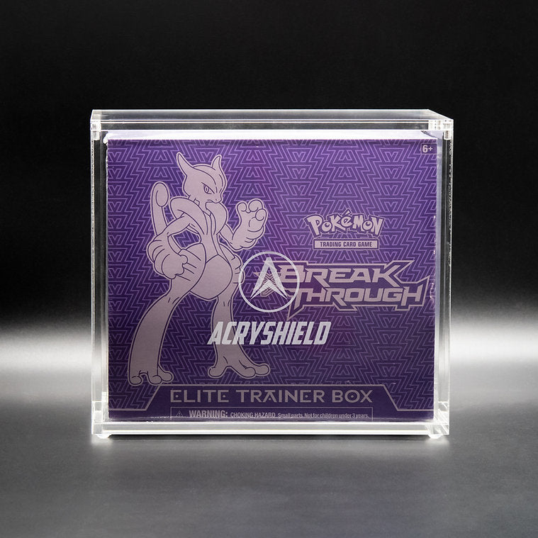 Pokemon Elite Trainer Box Acrylic Display Case - Acryshield [Coming Soon]