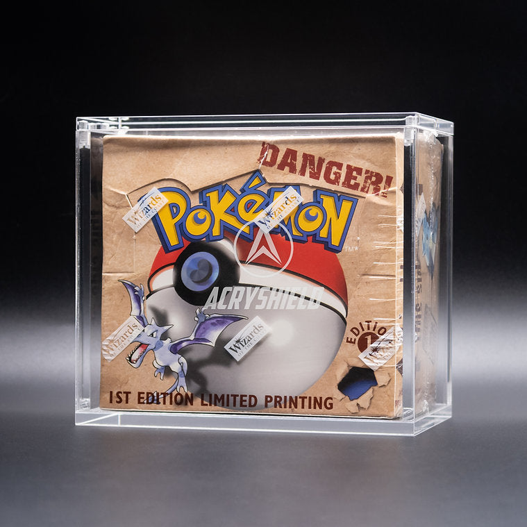 Pokemon Booster Box Acrylic Display Case - Acryshield [Coming Soon]