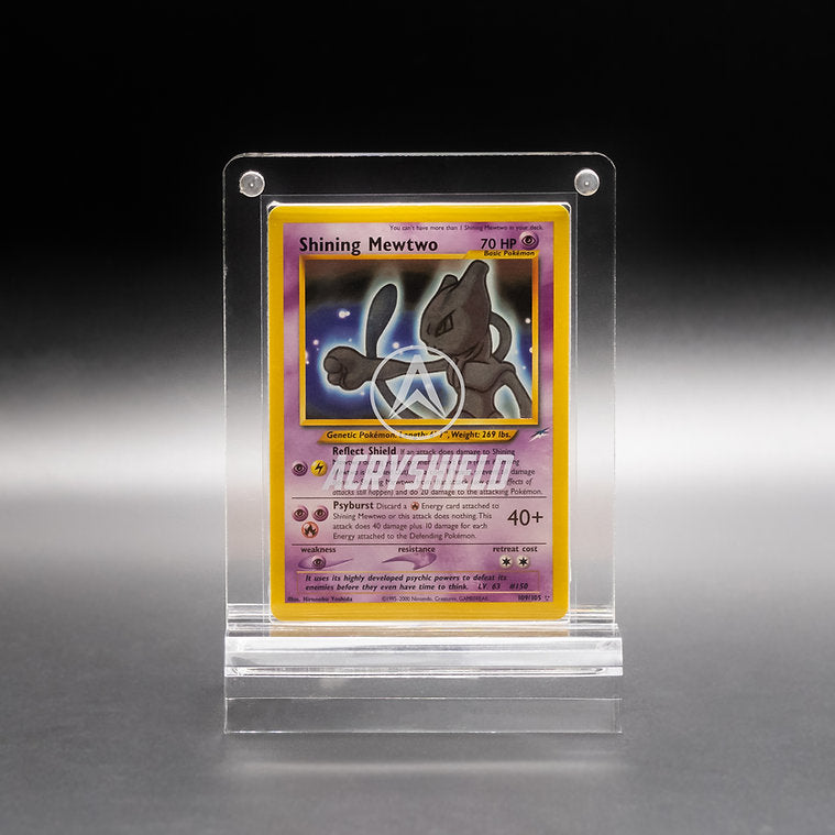 Pokemon Single Card Acrylic Display Case With Stand - Acryshield [Coming Soon]