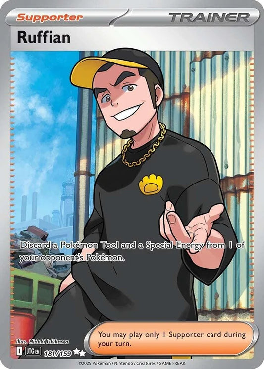 181/159 - Ruffian Trainer - Journey Together - Pokemon TCG
