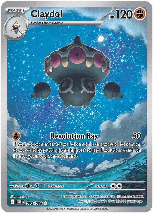 092/086 - Claydol - Chaos Rising - Pokemon TCG
