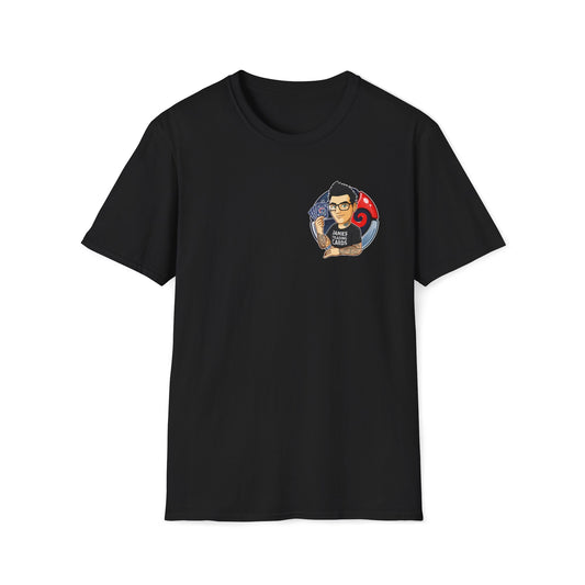 Jamie’s Trading Cards Official Pocket Logo Adults Unisex Tee - Jamie's Trading Cards