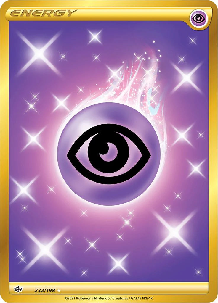 232/198 - Psychic Energy Gold - Chilling Reign - Pokemon TCG