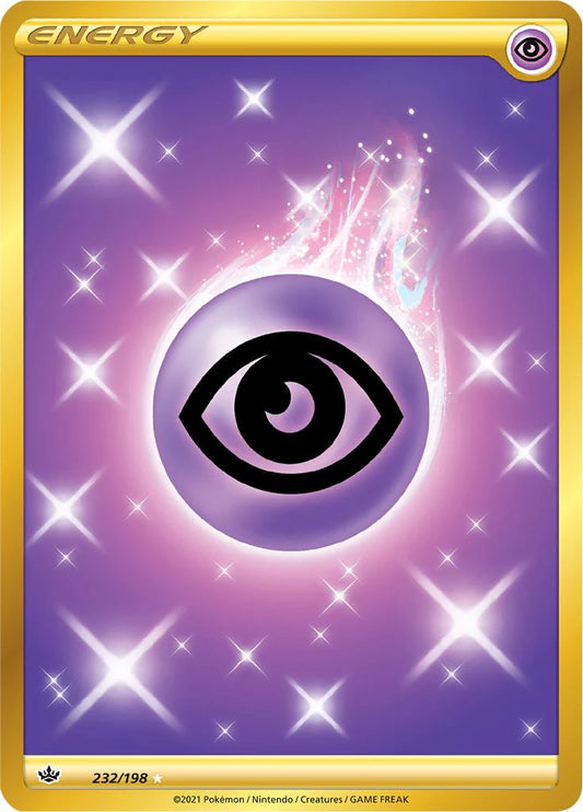232/198 - Psychic Energy Gold - Chilling Reign - Pokemon TCG