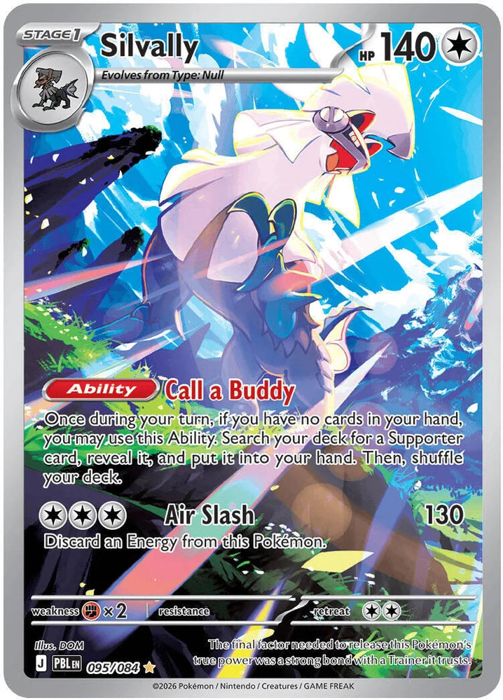 095/084 - Silvally - Pitch Black - Pokemon TCG