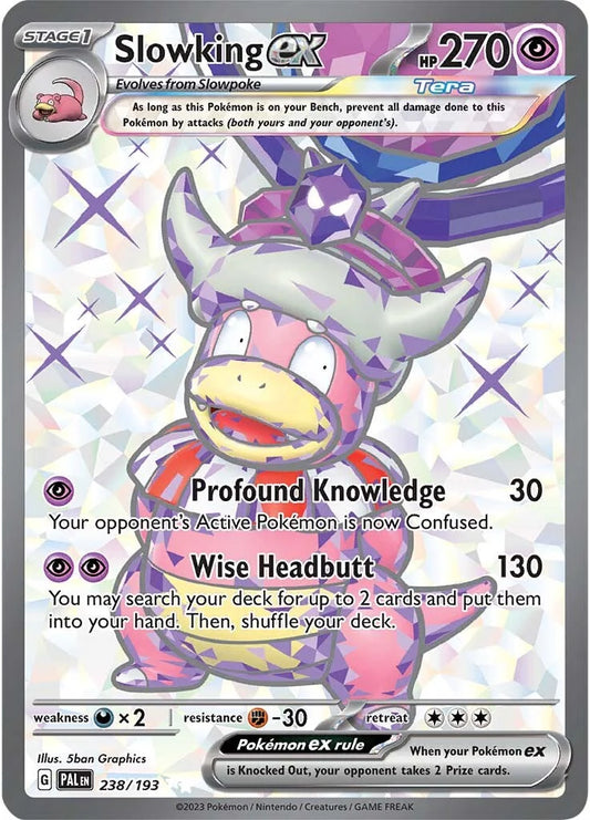 238/193 - Slowking EX - Paldea Evolved - Pokemon TCG