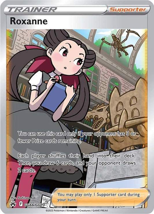 GG66/GG70 - Roxanne - Crown Zenith - Pokemon TCG Galarian Gallery