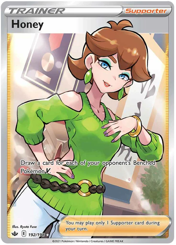 192/198 - Honey - Chilling Reign - Pokemon TCG