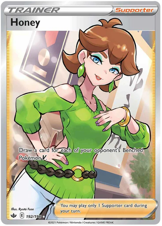 192/198 - Honey - Chilling Reign - Pokemon TCG