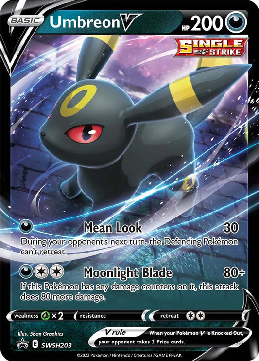 SWSH203 - Umbreon V - Pokemon TCG Black Star Promo