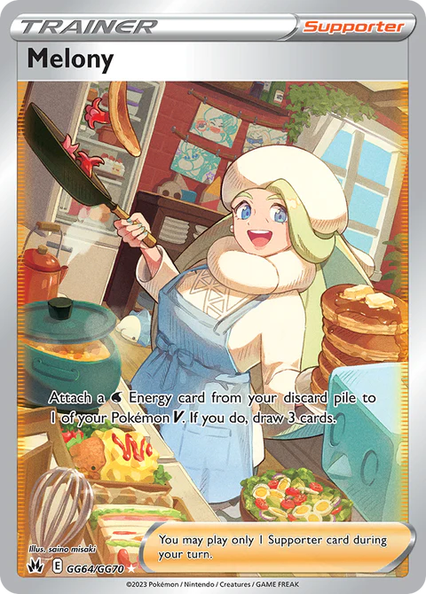 GG64/GG70 - Melony - Crown Zenith - Pokemon TCG Galarian Gallery
