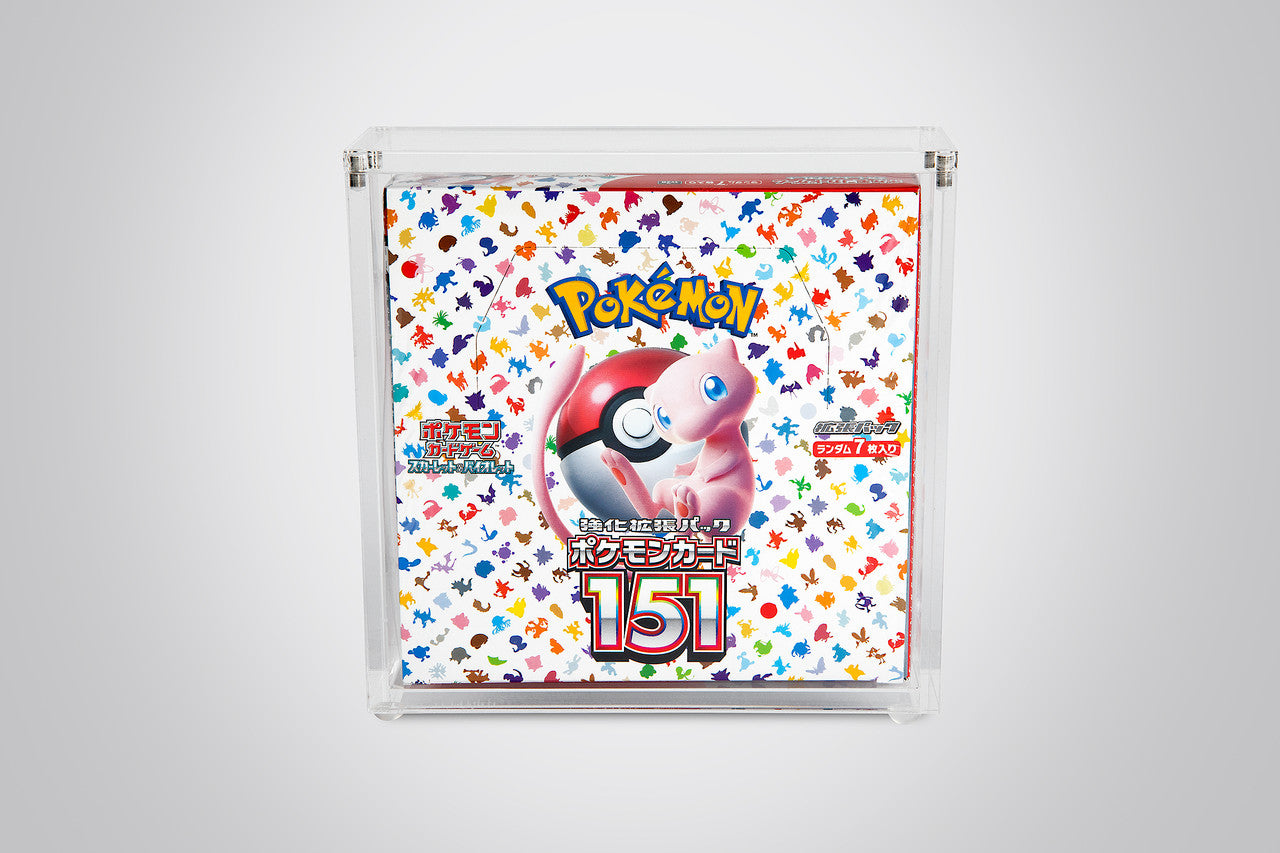 AcryShield Japanese Standard Booster Box Acrylic Case