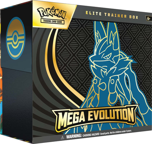[Pre-Order Coming Soon] Mega Evolution Elite Trainer Box Mega Lucario Ex - Pokemon TCG