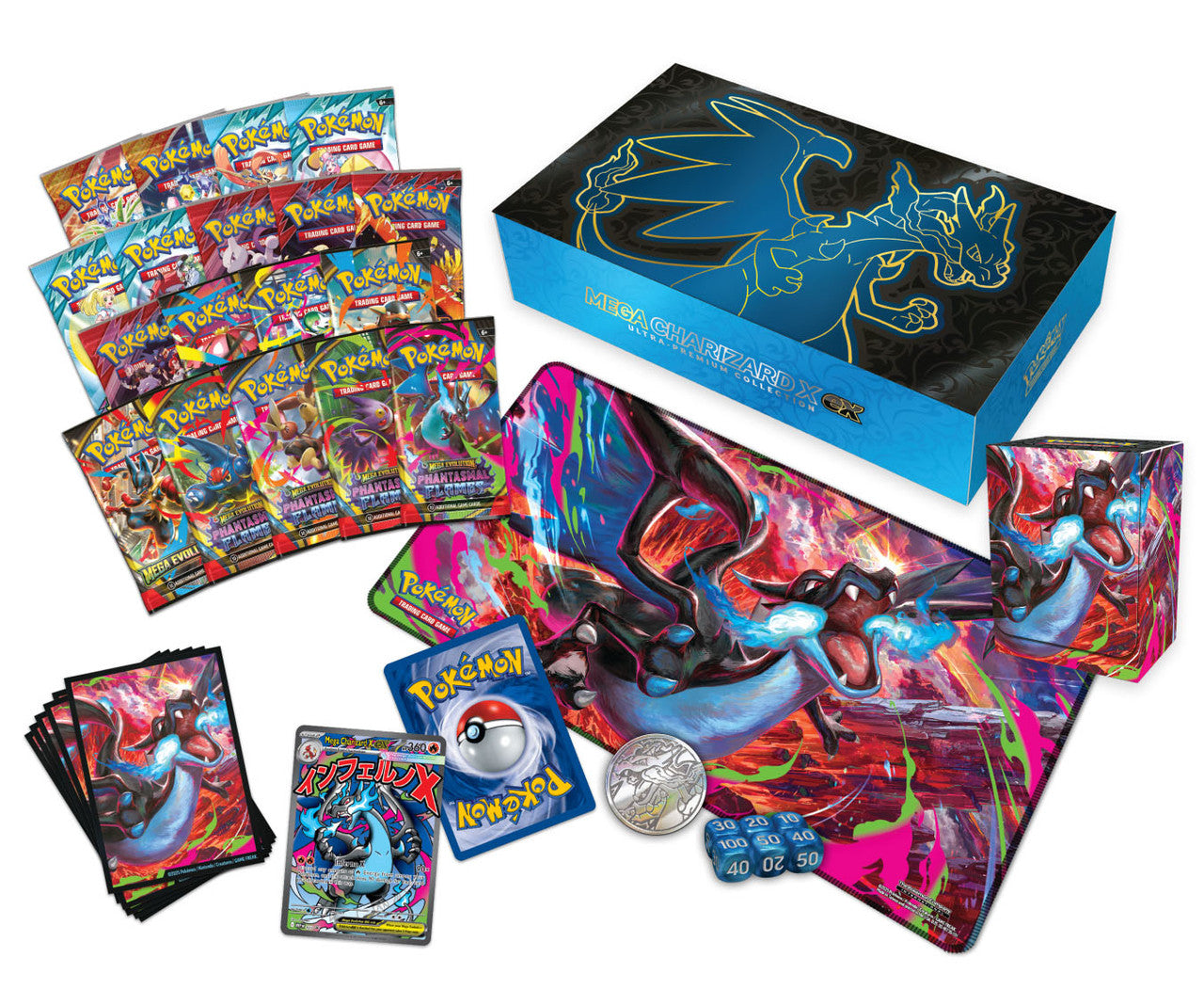 [Pre Order] Phantasmal Flames Mega Charizard Ultra Premium Collection - Pokemon TCG