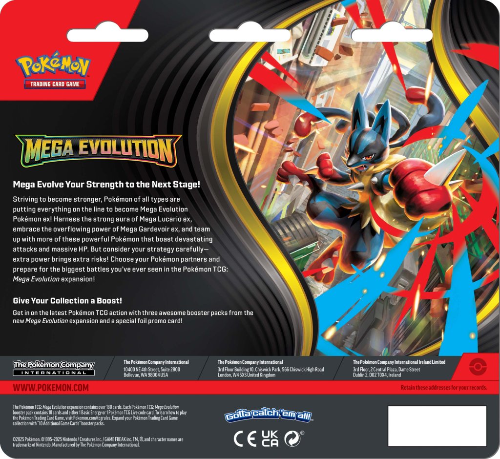 [Pre-Order Coming Soon] Mega Evolution 3 Pack Blister Golduck - Pokemon TCG