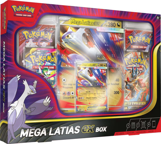 Mega Latias EX Collection Box - Pokemon TCG