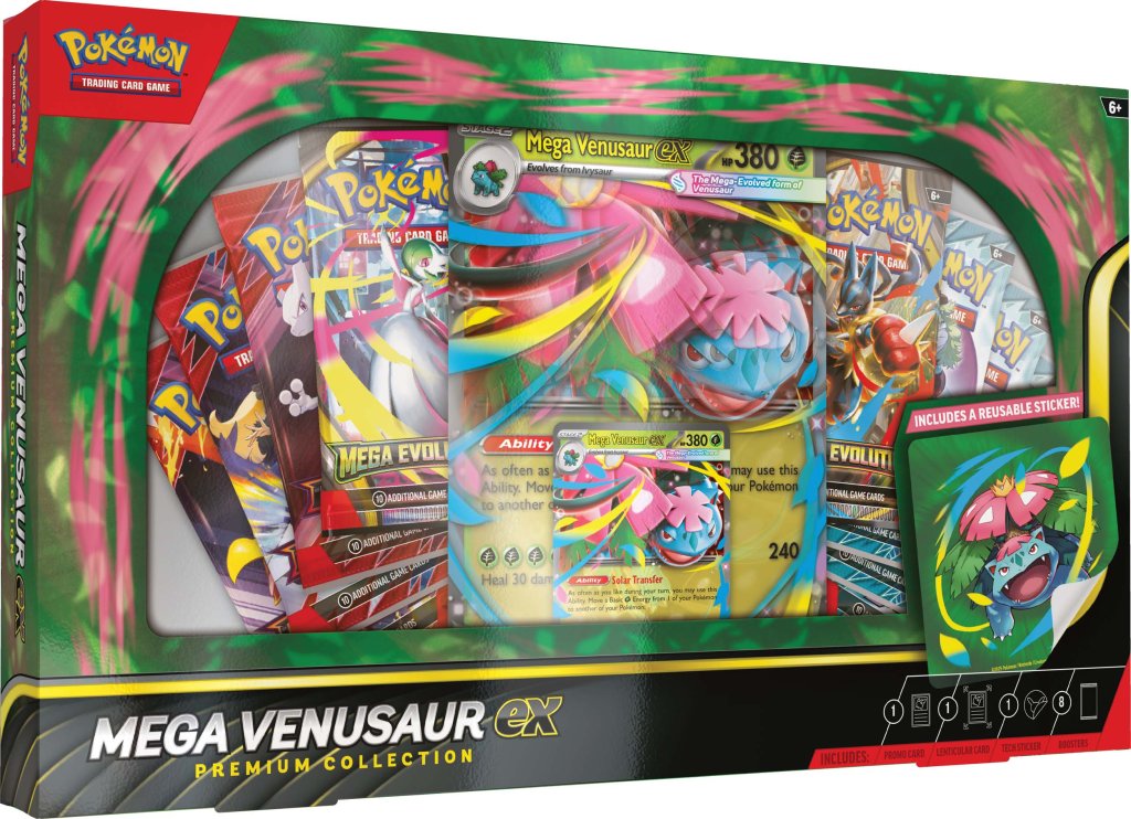 Mega Venusaur EX Premium Collection Box - Pokemon TCG
