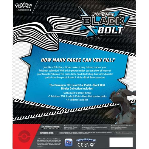 [Coming Soon] Black Bolt Binder Collection - Pokemon TCG