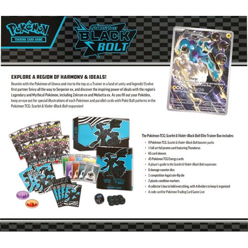 [Coming Soon] Black Bolt Elite Trainer Box - Pokemon TCG