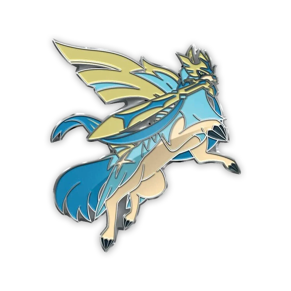 Shiny Zacian Pin - Pokemon TCG