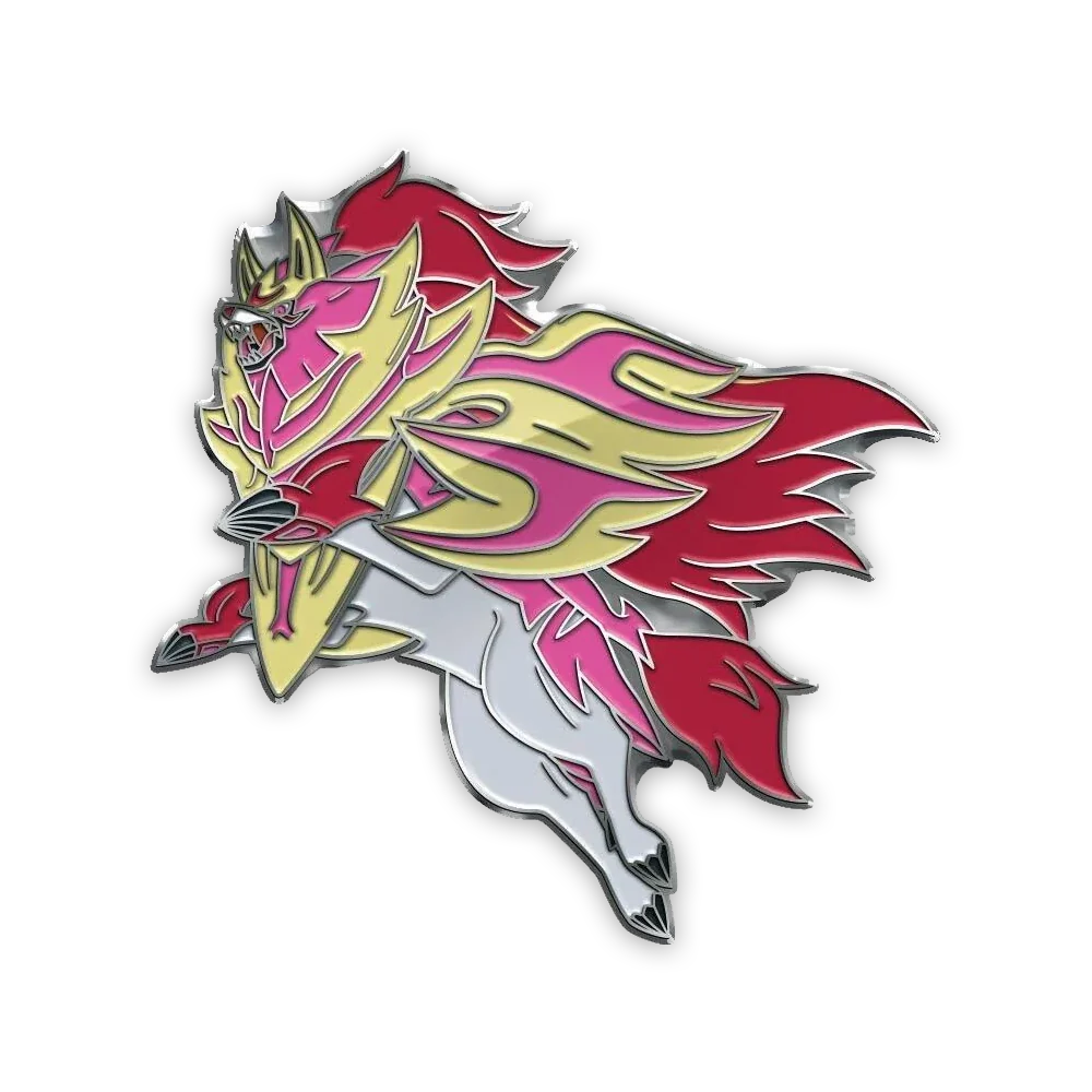 Shiny Zamazenta Pin - Pokemon TCG