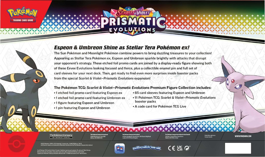 [Pre-Order Coming Soon] Prismatic Evolutions Premium Figure Collection - Pokemon TCG