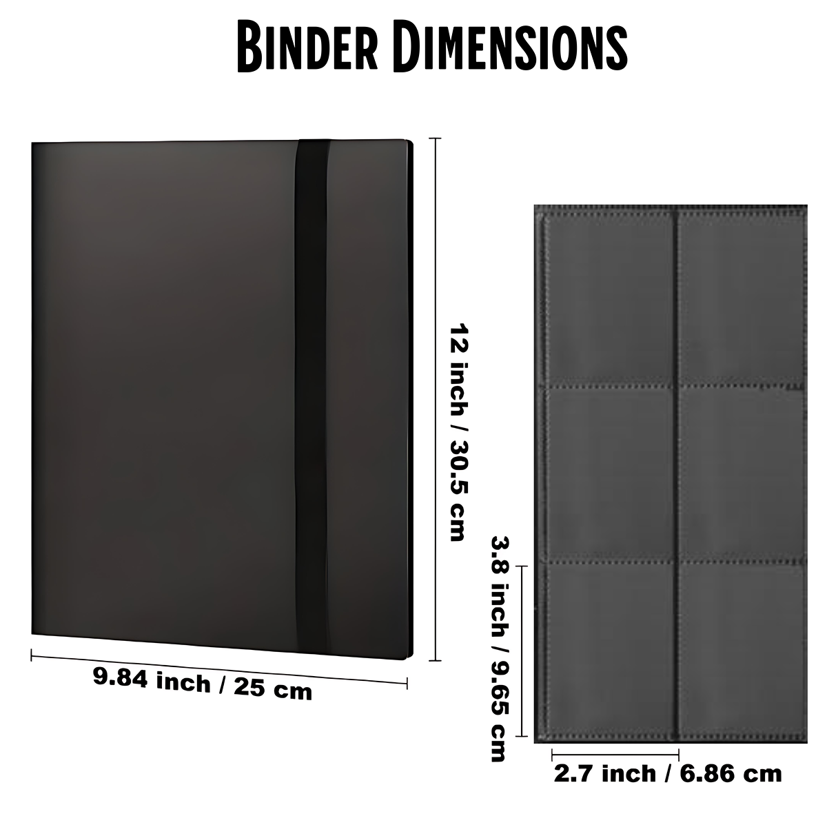 9 Pocket 360 Slot Binder - Green