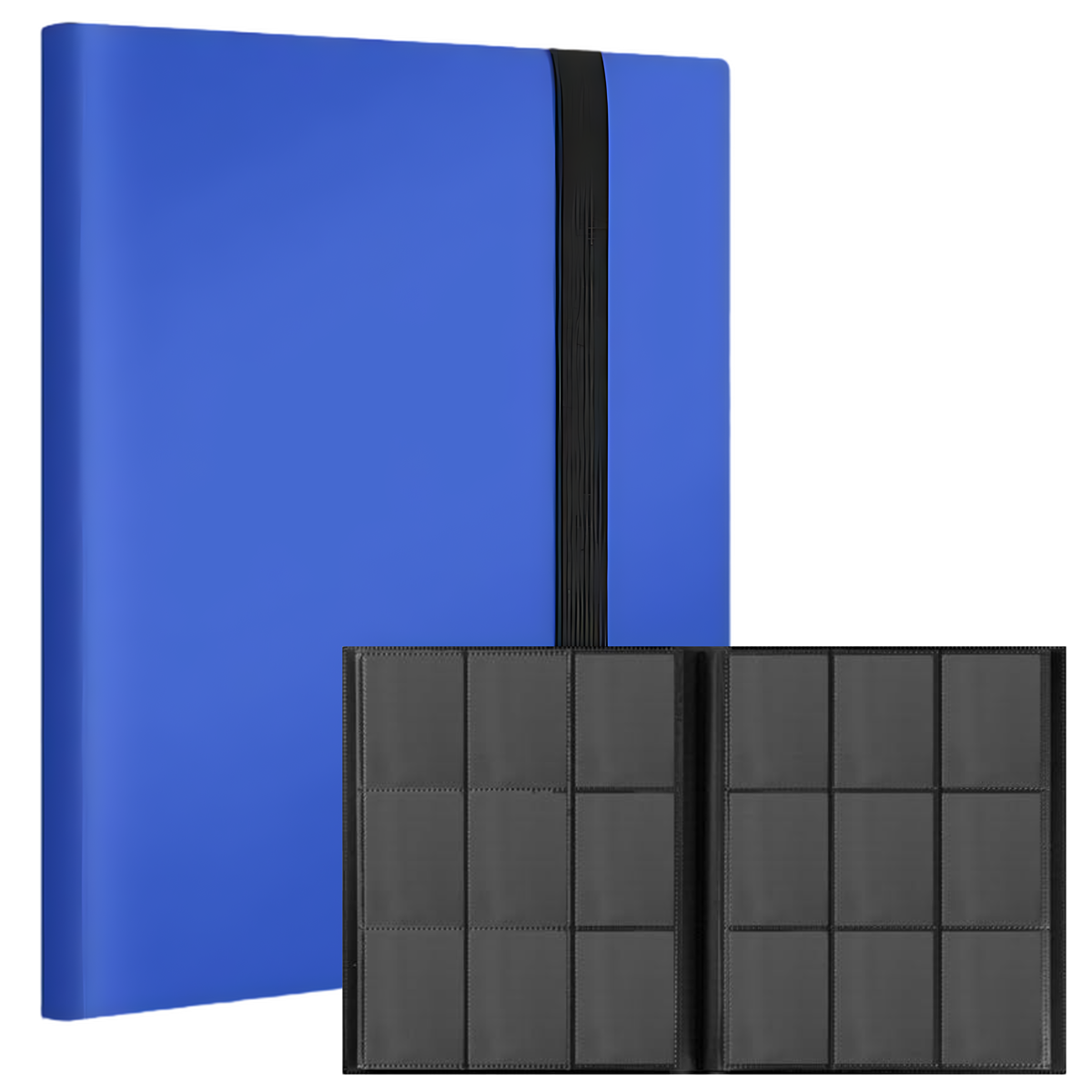 9 Pocket 360 Slot Binder - Blue