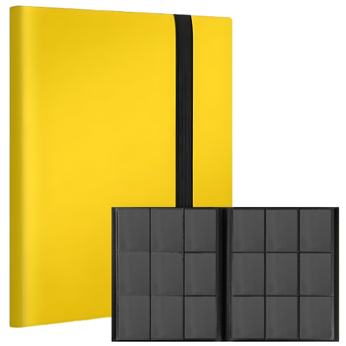 9 Pocket 360 Slot Binder - Yellow