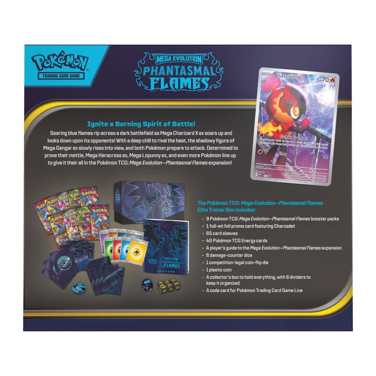 [Pre Order] Phantasmal Flames Elite Trainer Box - Pokemon TCG