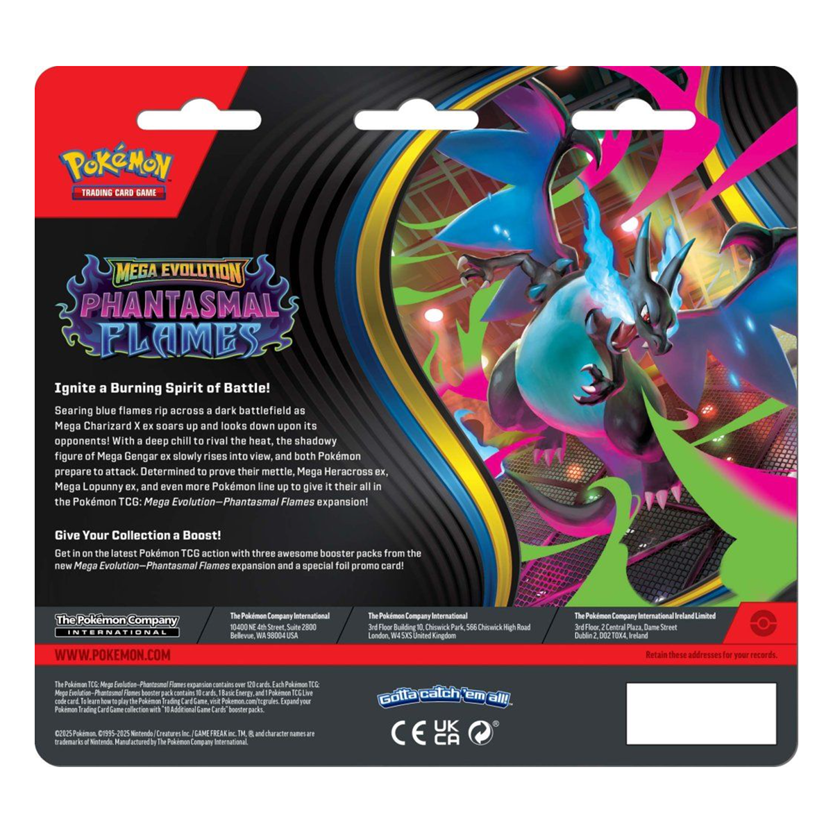 [Pre Order] Phantasmal Flames 3 Pack Blister Sneasel - Pokemon TCG